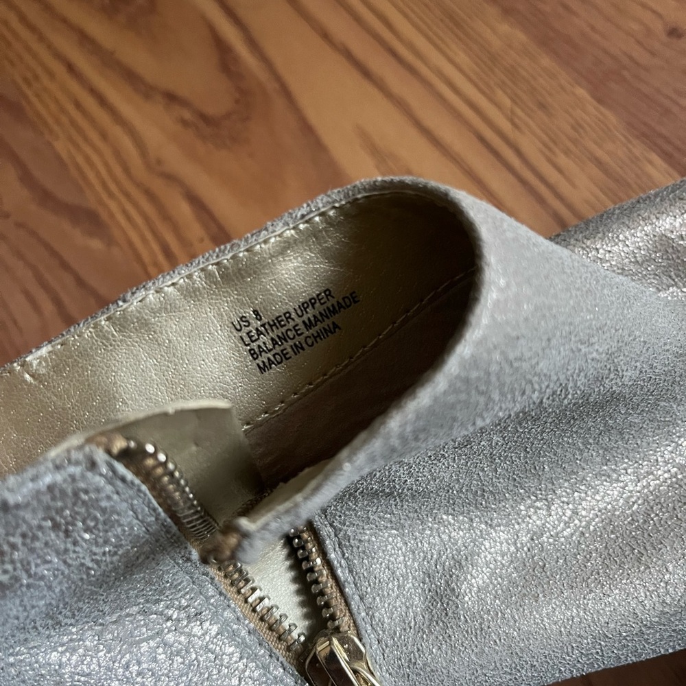 Very Volatile Silver Booties - image 3